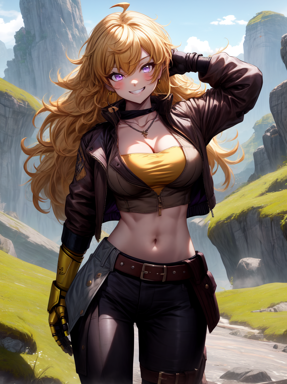 AI Art: Yang Xiao Long by @Jidos | PixAI