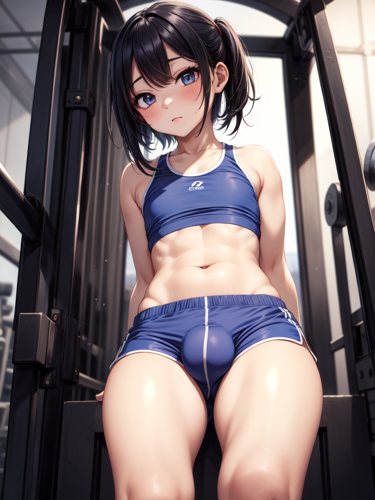 AI Art: Gym girl by @🥀♀️Waifu 🖤 | PixAI