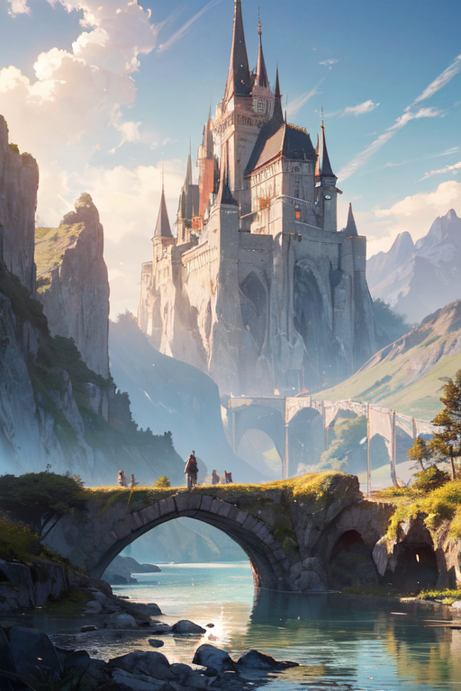 fantasy castle concept art