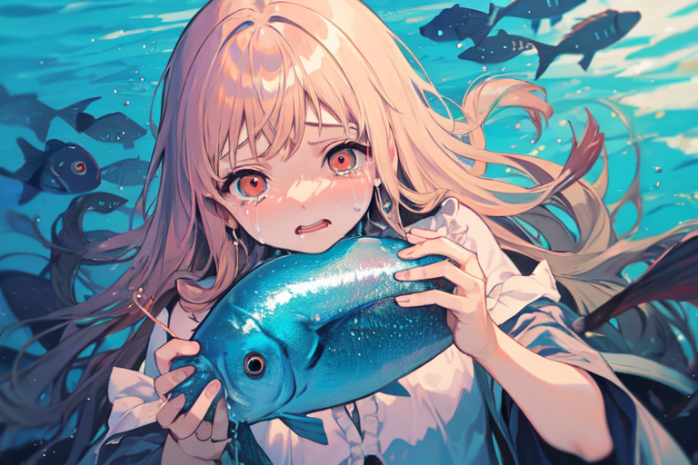 AI Art: Fish Girl - Test 12 by @user-1570871961801397031