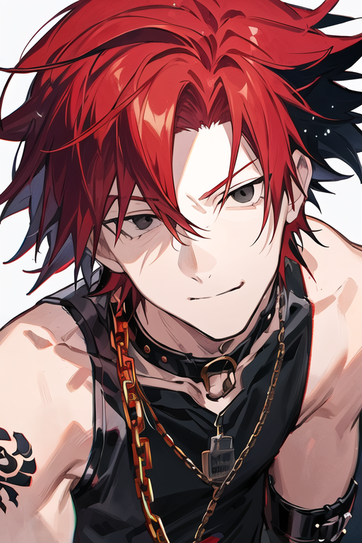 AI Art: Red hair boy by @Naisu