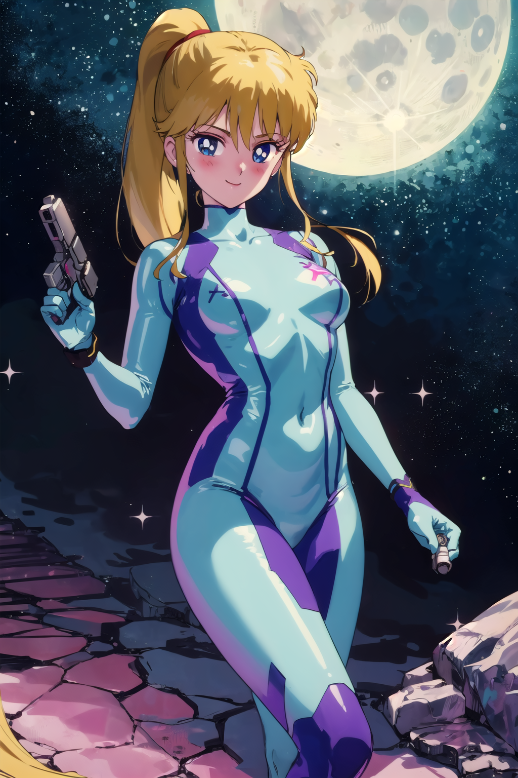 AI Art: 90s Samus Aran by @Lars | PixAI