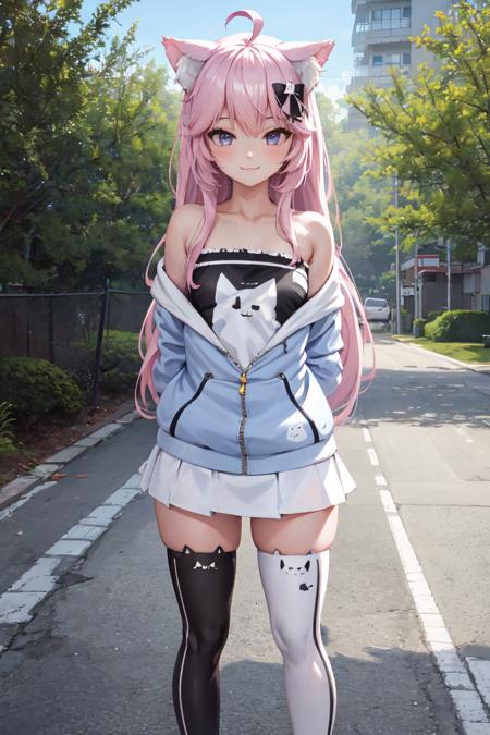 AI Art LoRA Model: Nyatasha Nyanners (5 Outfits) | Independent VTuber ...