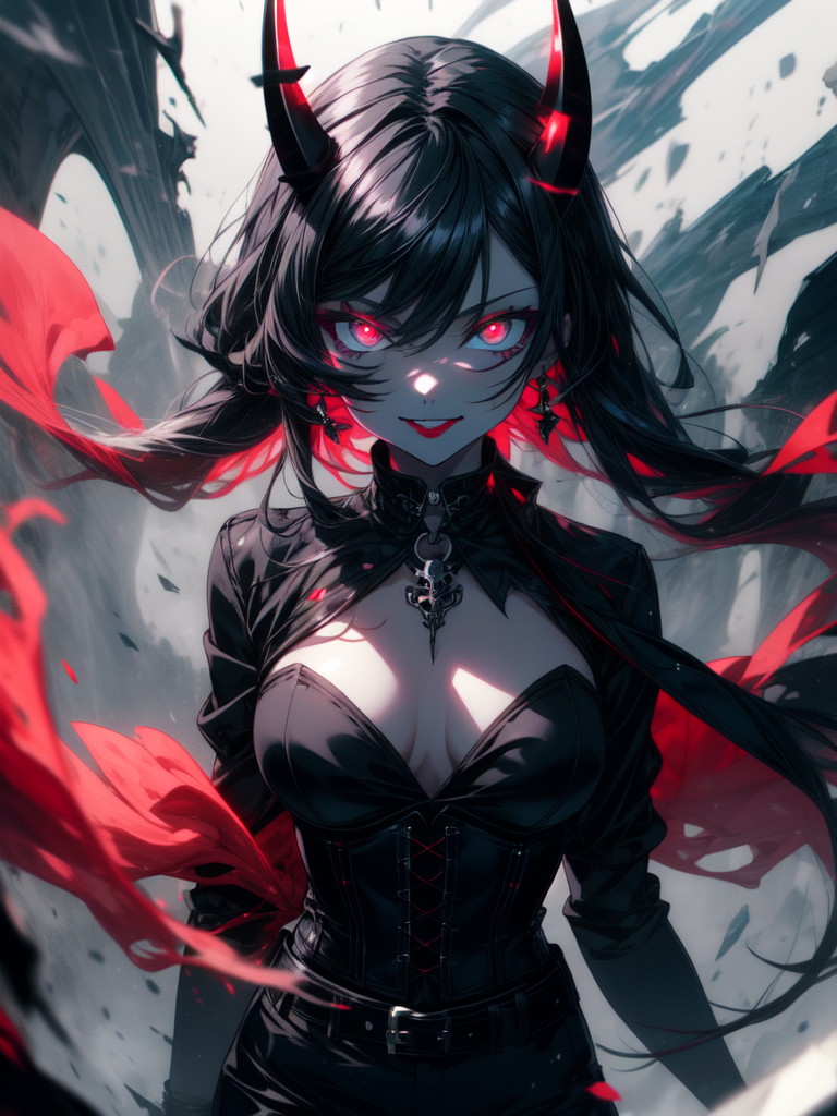 AI Art: Evil by @Ray | PixAI