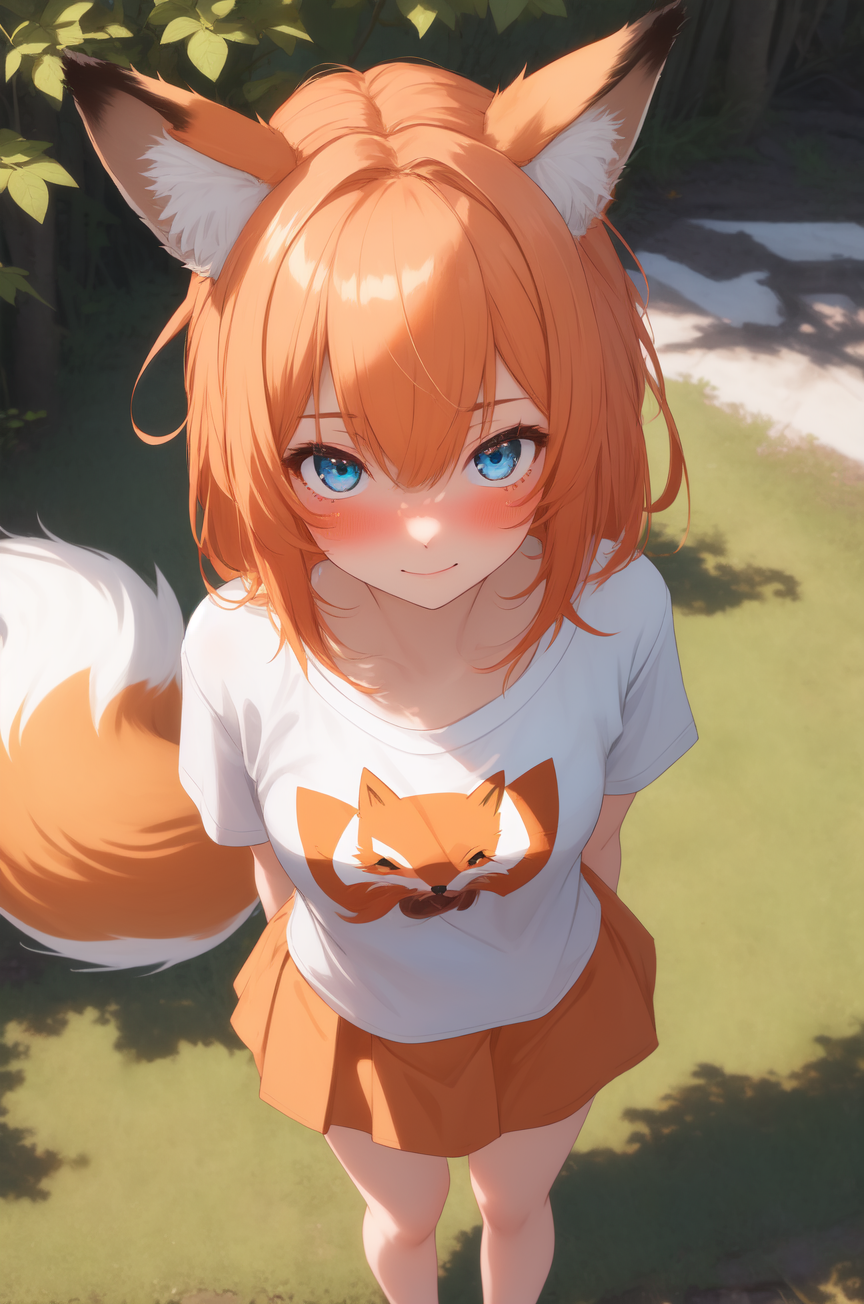 AI Art: Cute fox girl by @TheNSFWGuy | PixAI