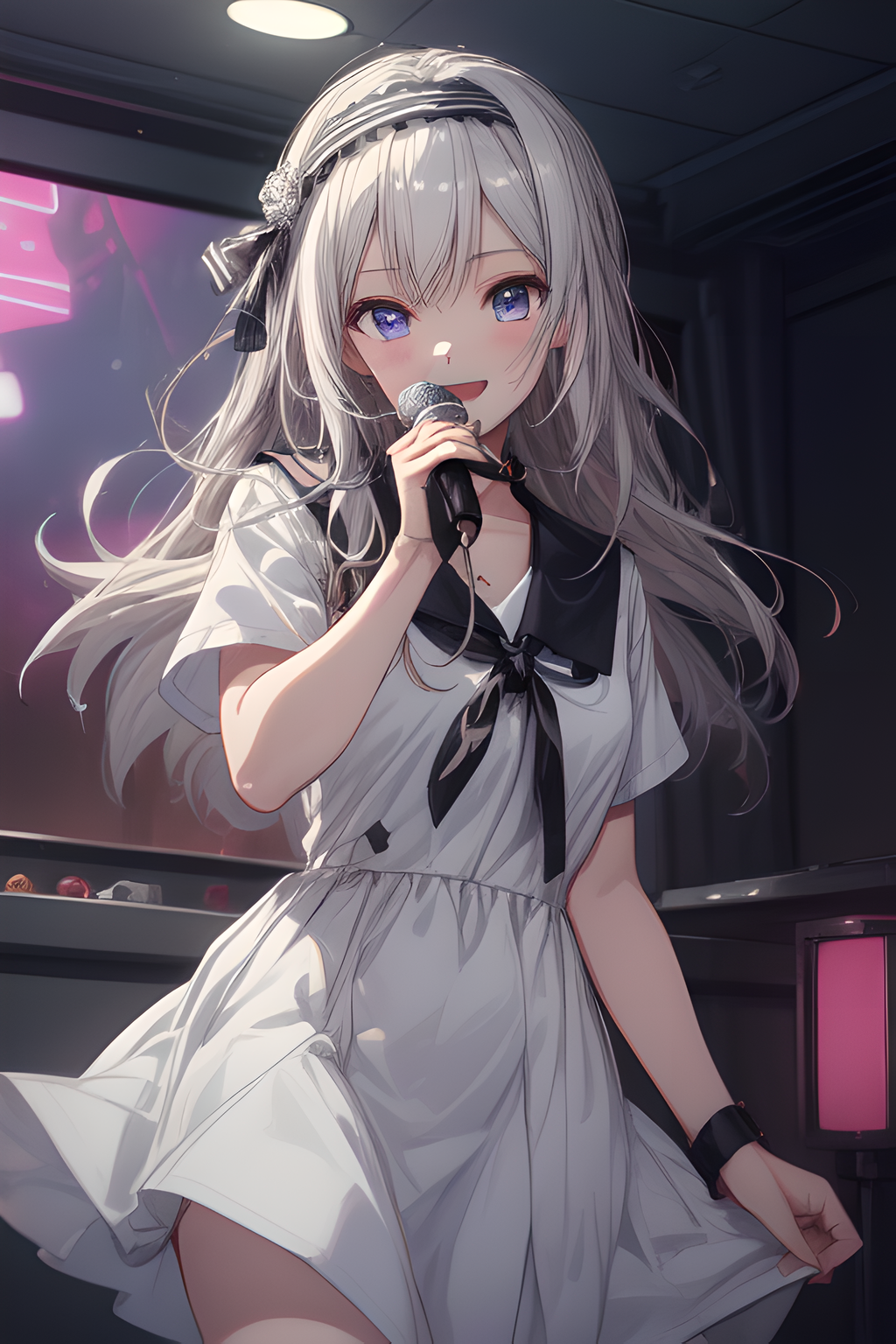 AI Art: Shirogane Kei🎤 (Kaguya-sama) by @TMG | PixAI