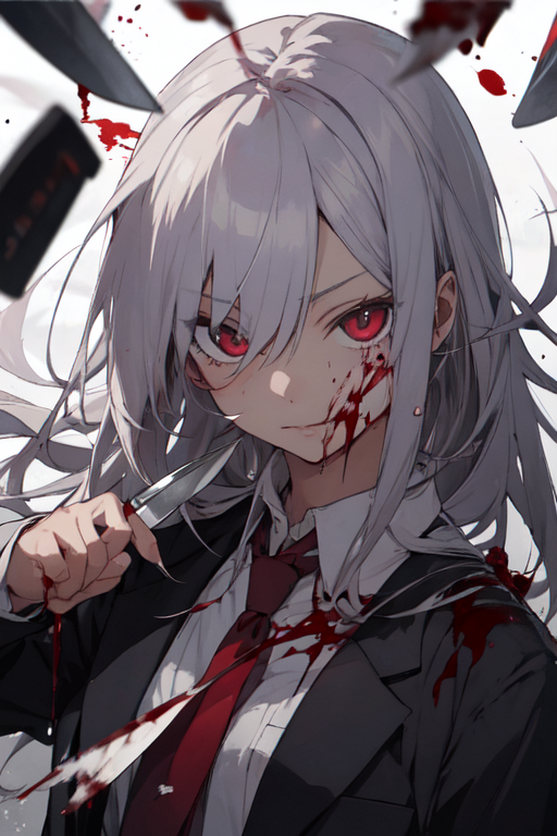 anime psycho killer girl