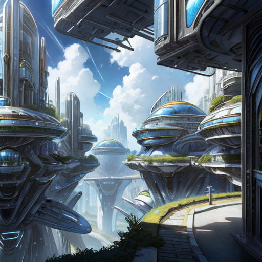 Solarpunk  City, Fantasy landscape, Eco city