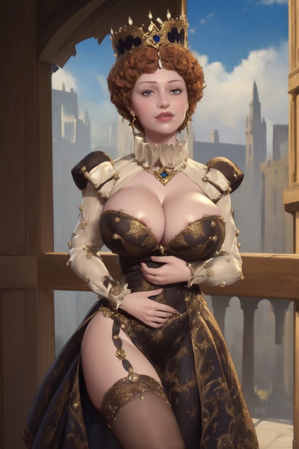 AI Art: Elizabeth of England by @MrSeyker | PixAI