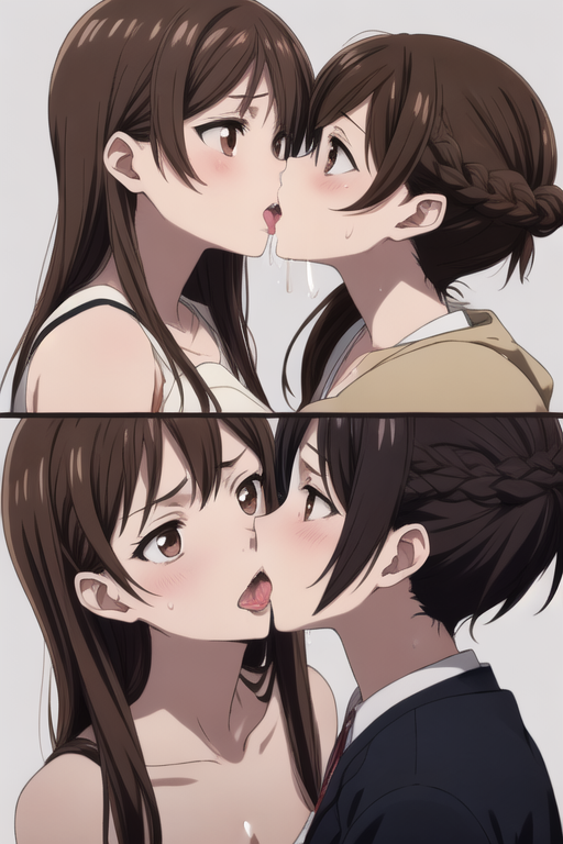 tender-kisses-lesbian-anime-1, lesbian heart