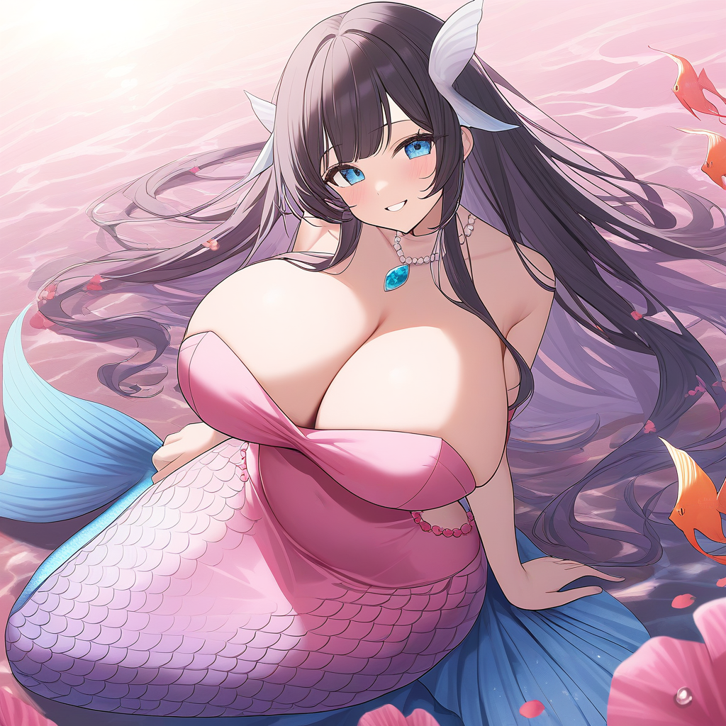 AI Art: My Lovely Mermaid by @Kritchanon “Stang” Chanchai | PixAI