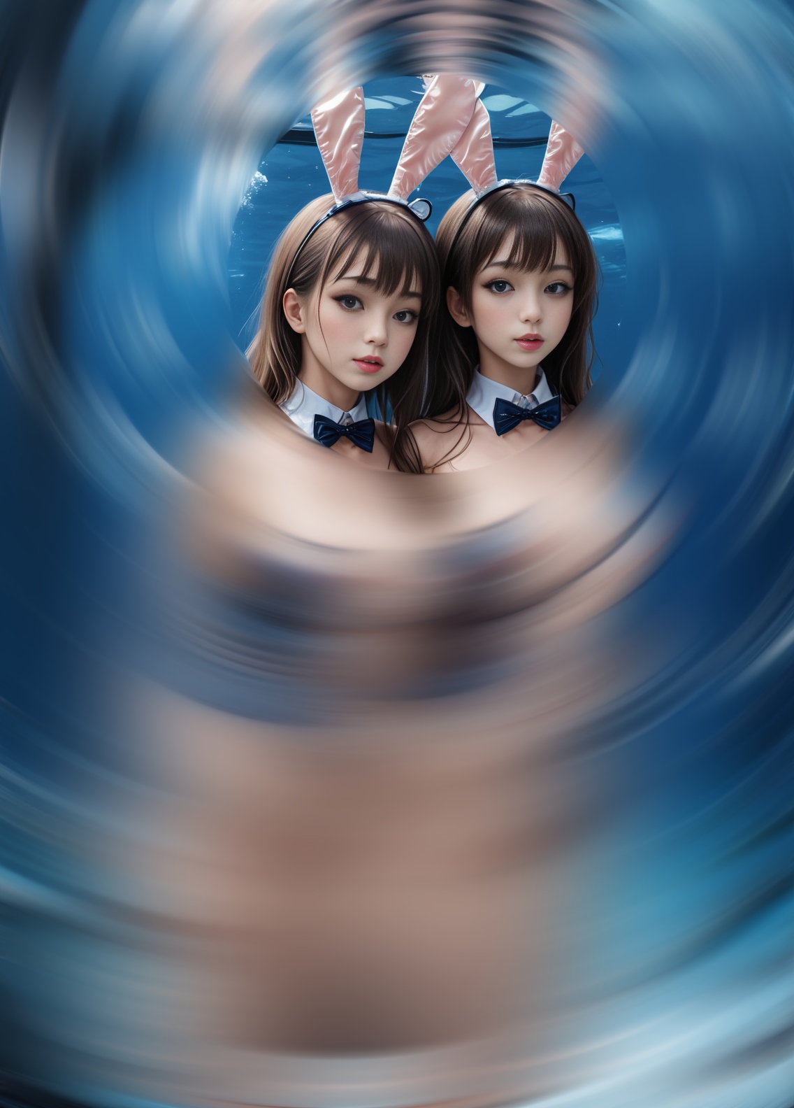 AI Art LoRA Model: Translucent Bunnysuit 兔女郎透透衣 nsfw for SDXL  #transbunnysuit | PixAI