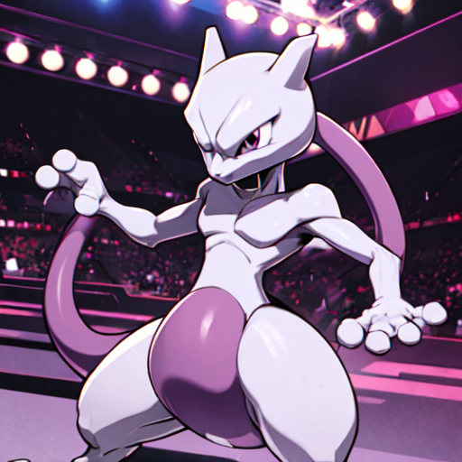 AI Art LoRA Model: Mewtwo - Pokemon