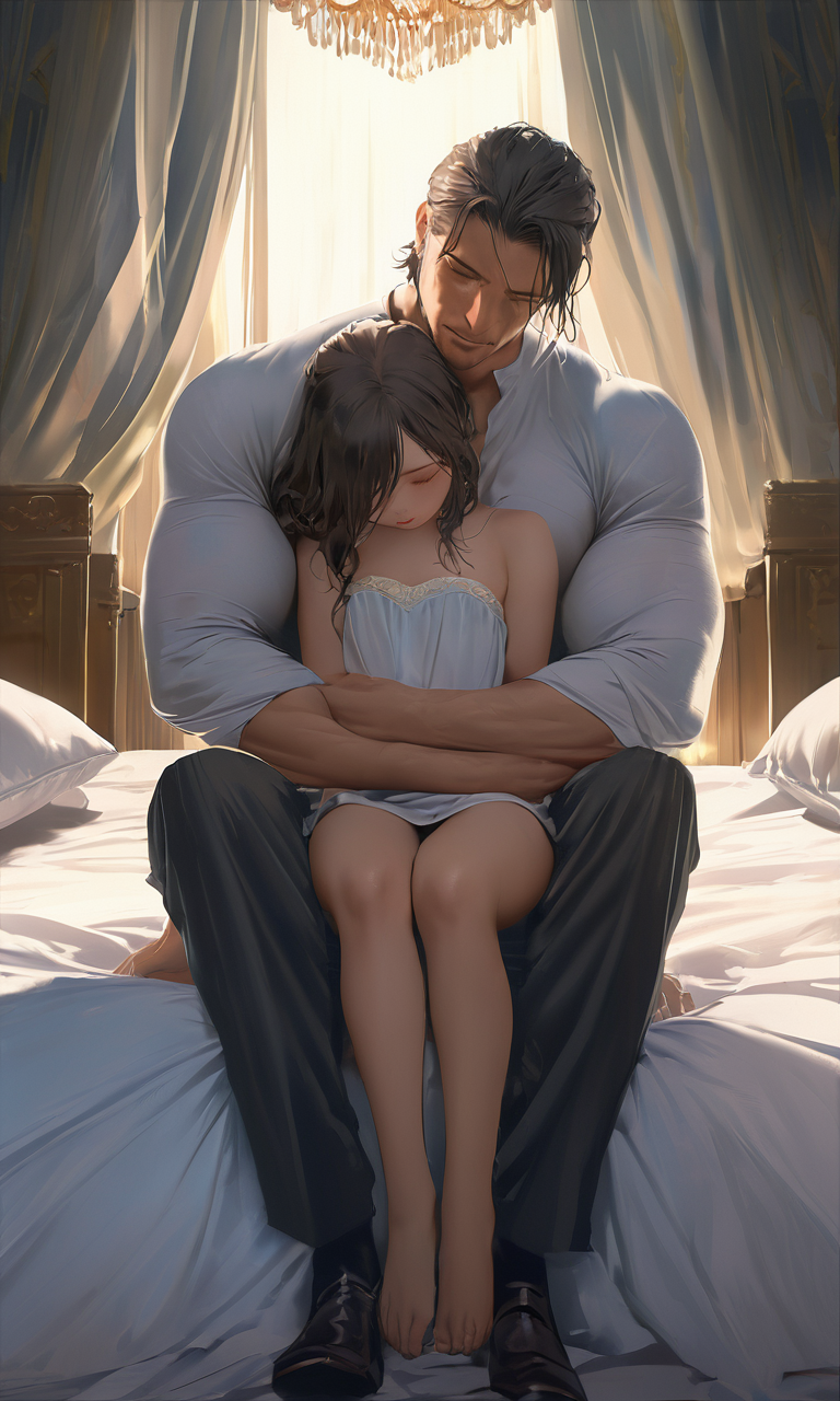 AI Art: Father & Daughter by @Oni | PixAI