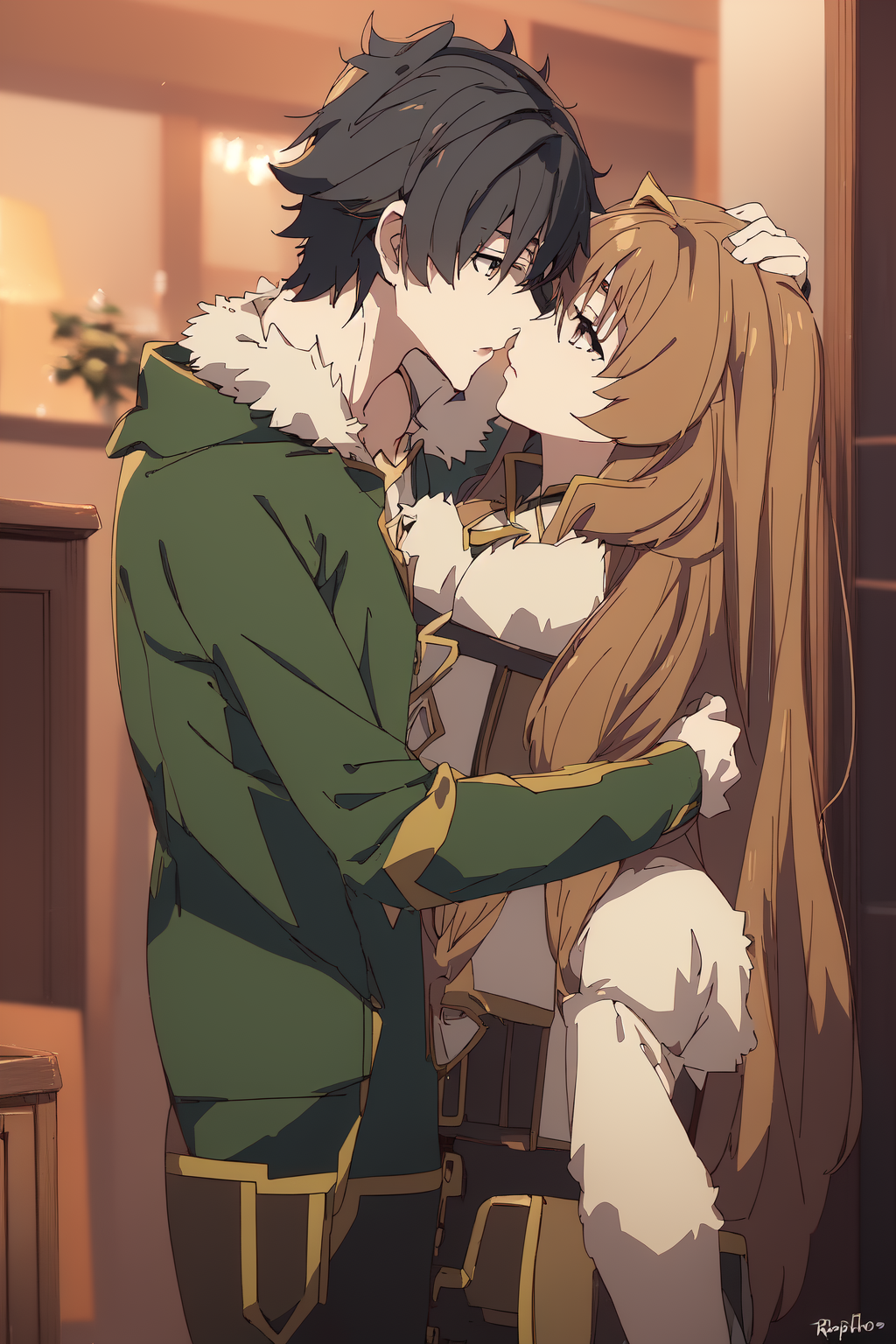 AI Art: Naofumi X Raphtalia by @user-1690735473253027738 | PixAI