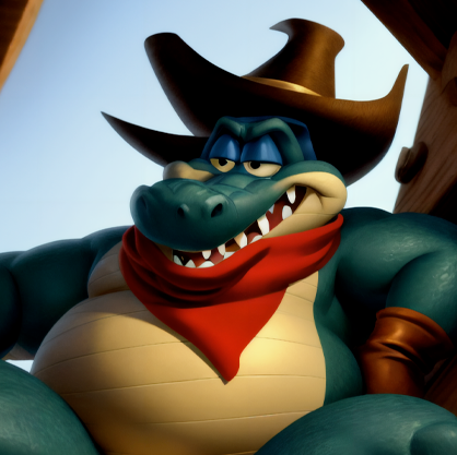 AI Art LoRA Model: Bull Gator (Taz-Mania), Furry Character LoRA by ...