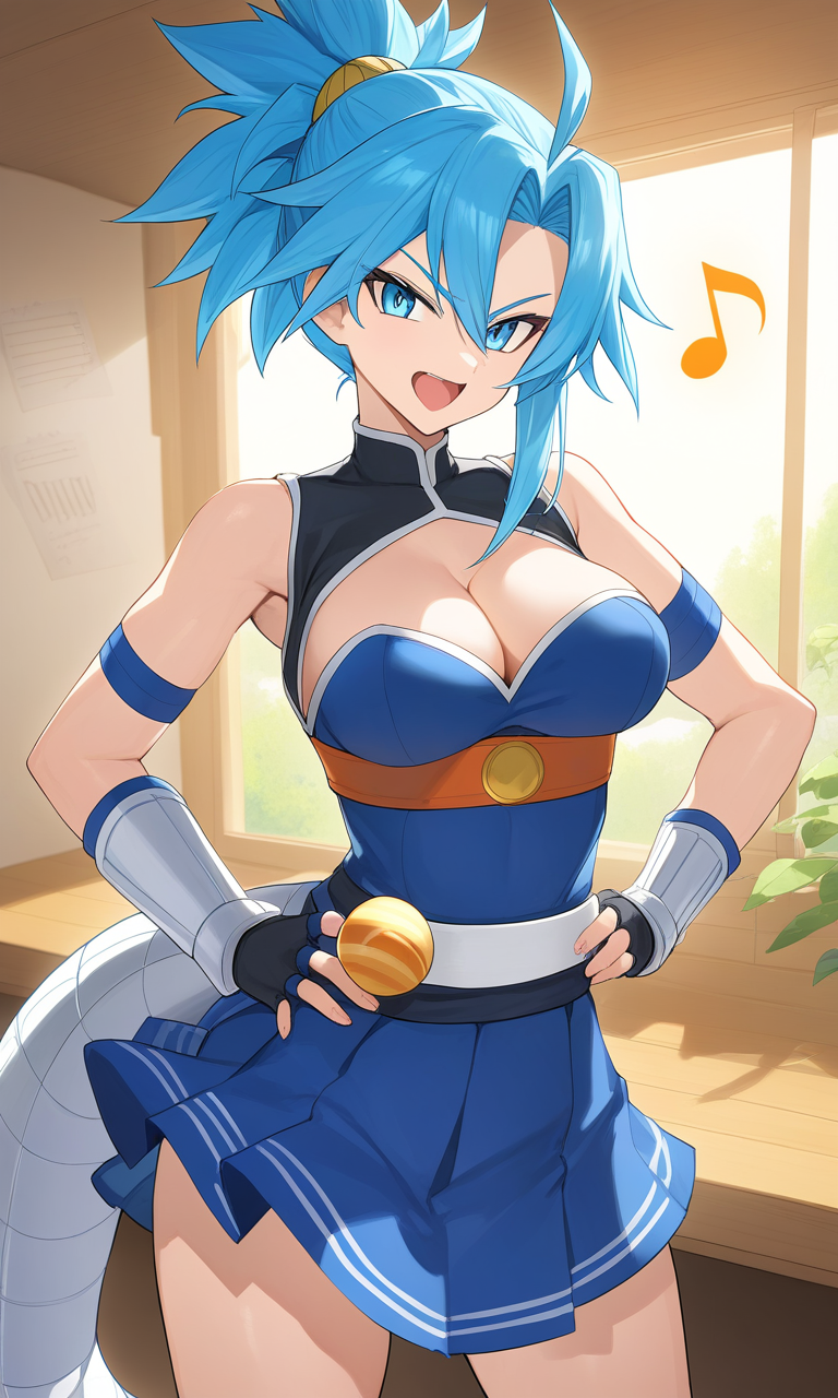 AI Art: ドラゴンボールヒーローズ - ノートのエロい胸と美しい髪の青年 by @賢い翠スケーター様 | PixAI