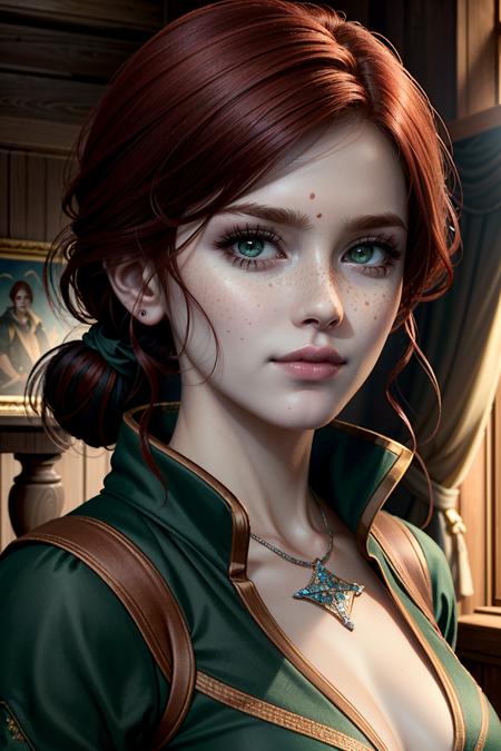 AI Art LoRA Model: Triss Merigold (The Witcher) | PixAI