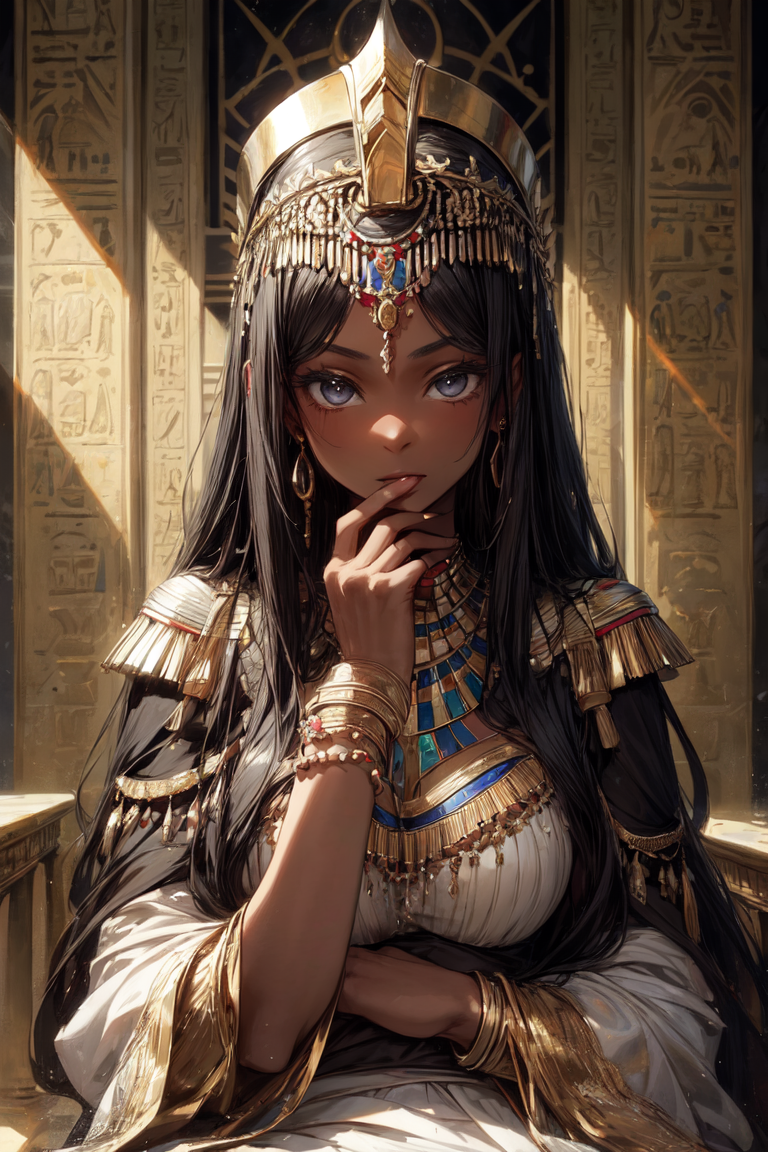 AI Art: 古代エジプト最後の女王 クレオパトラ Cleopatra, the last