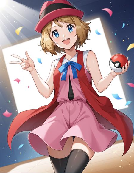 AI Art Model: [Request] Serena [Anime Costume] (Pokémon XY) / SDXL Pony ...