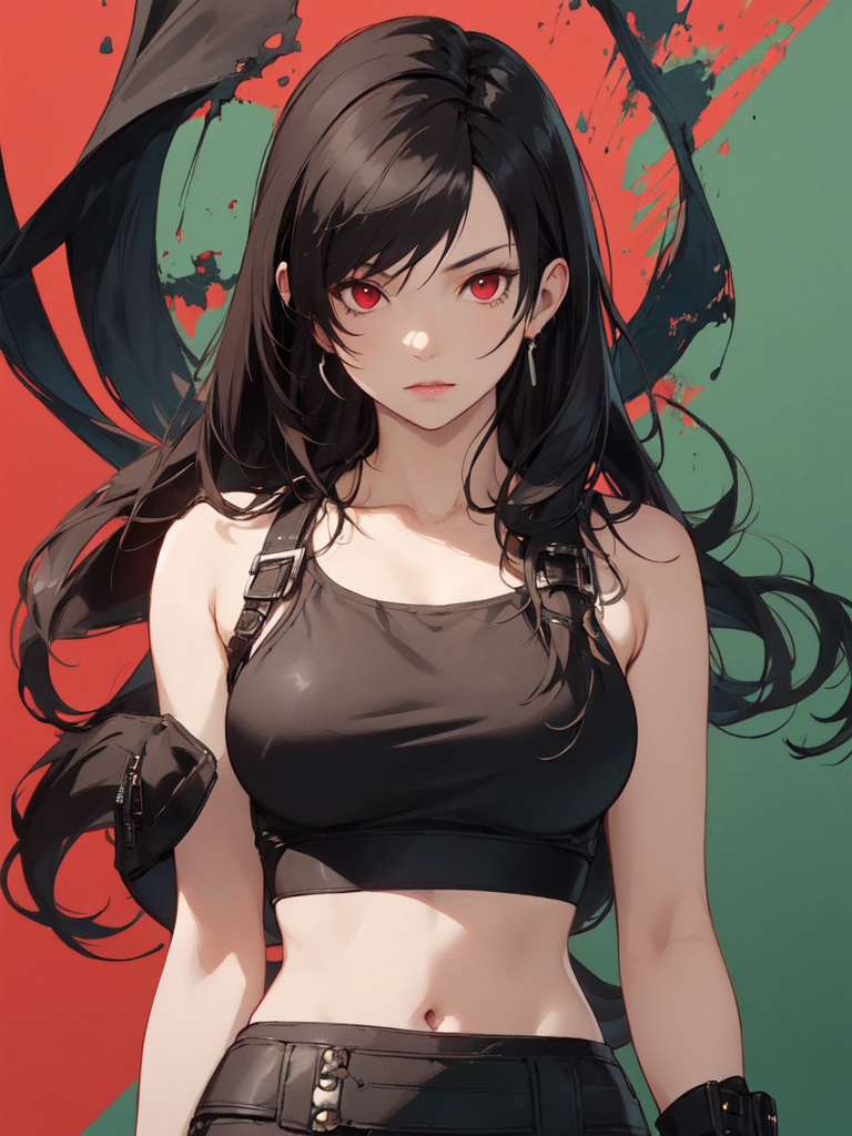 AI Art LoRA Model: Tifa Lockhart HQ NSFW | PixAI