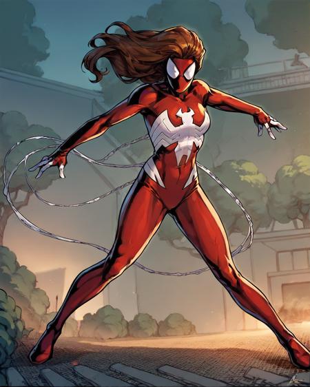 AI Art Model: Jessica Drew (Spider-Clone) - Ultimate Universe | PixAI