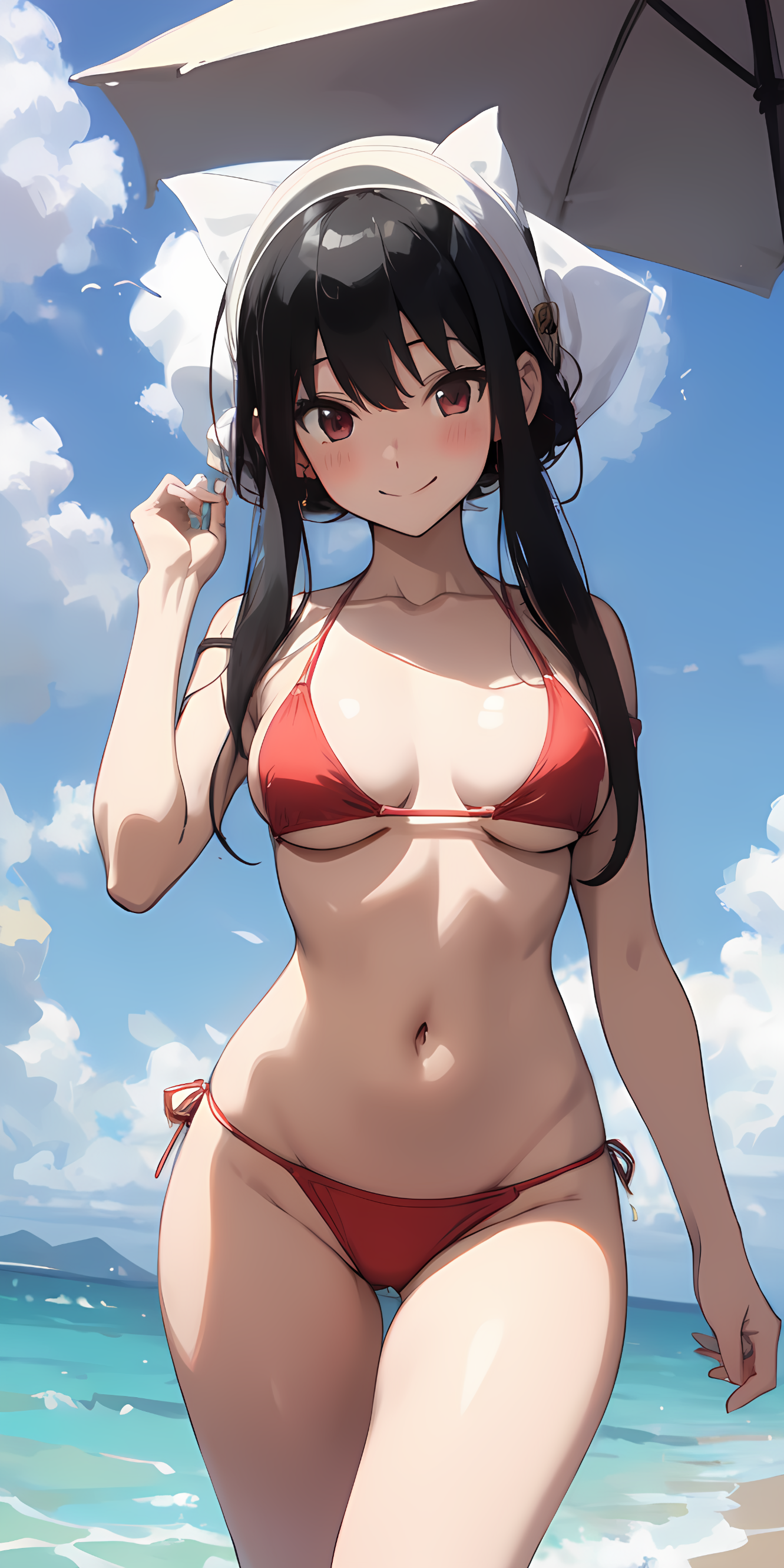 AI Art: Yor Forger bikini by @RaptorX29 | PixAI