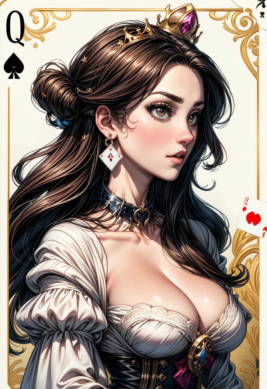 Arte AI: Queen Of spades por @oldor killer | PixAI