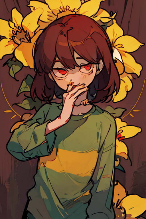 Chara from undertale ☆miralikescupcakes8☆ - Illustrations ART street