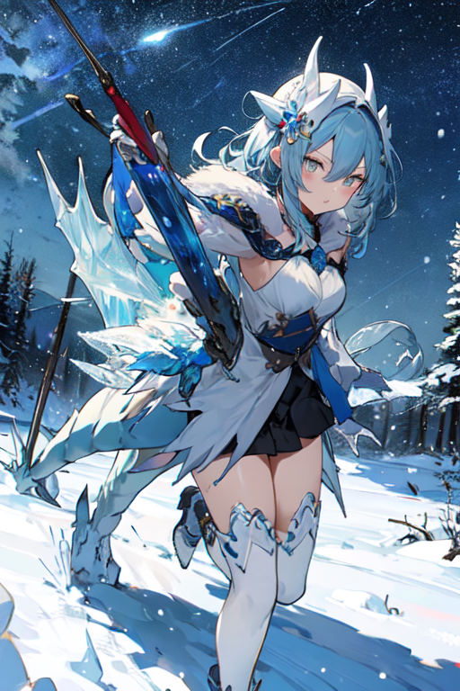 ice dragon girl anime