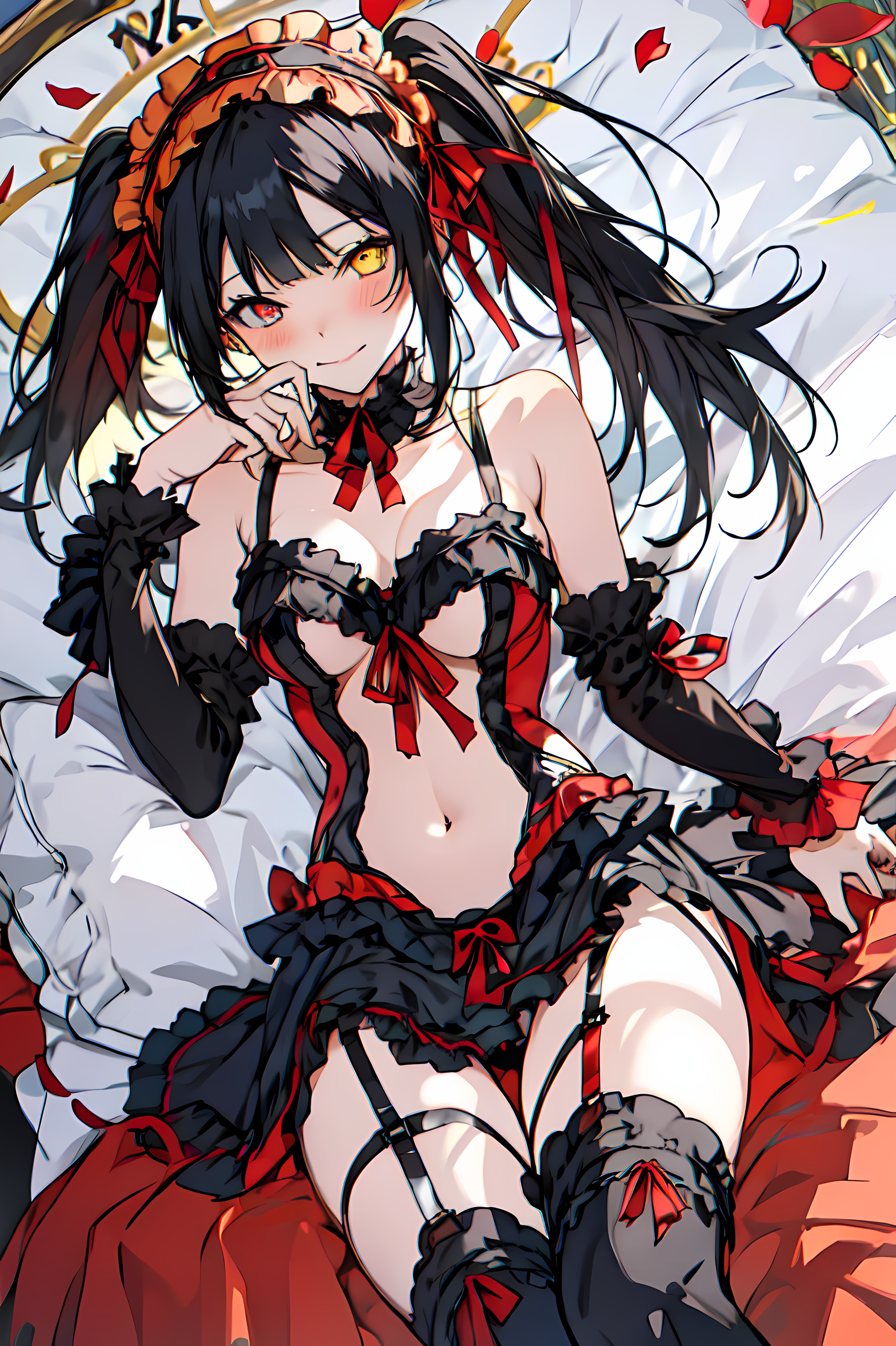 AI Art: Kurumi Tokisaki by @GabrielMCS | PixAI