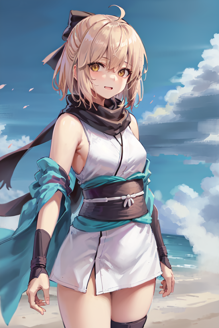 AI Art LoRA Model: Fate Grand Order : Okita Souji | PixAI