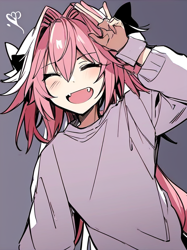 AI Art: astolfo from that one anime thing by @lavendercrow33 | PixAI