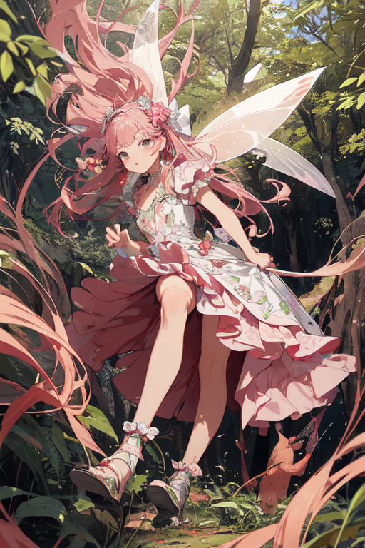 anime nature fairy