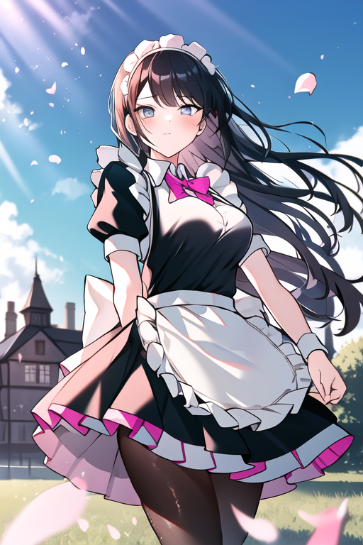 Ai Art Komi Maid By Deli Pixai Hot Sex Picture