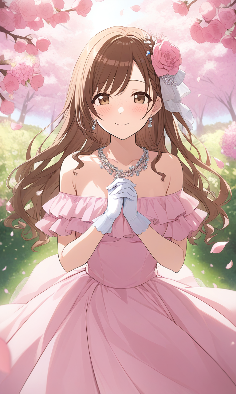 AI Art: 「idolmaster Cinderella Girls」 - オクムラサオリ by @幸せな忍者様 | PixAI