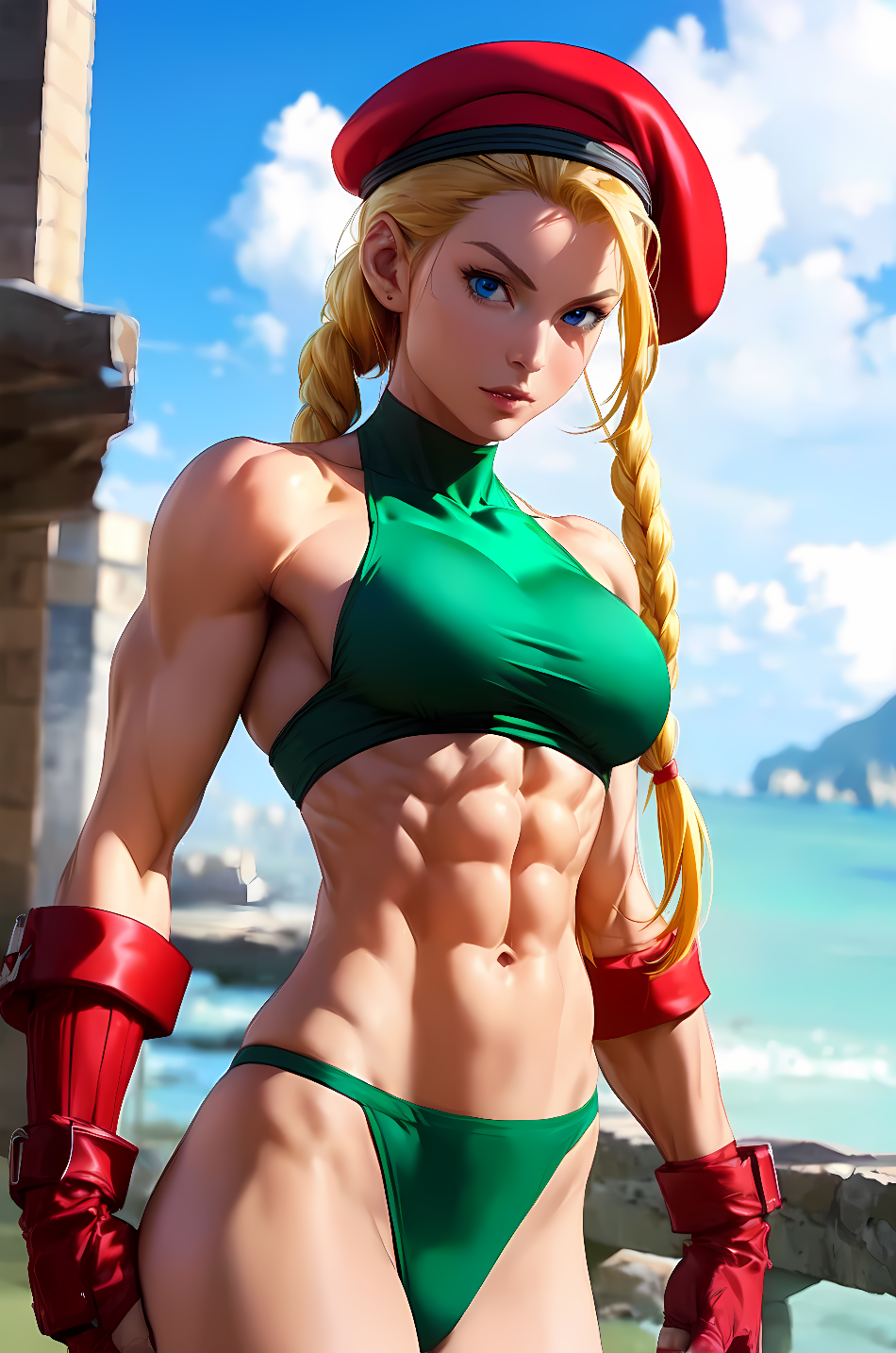 AI Art: Cammy White Capcom super Street Fighter 2 II hero by @ideafactory |  PixAI