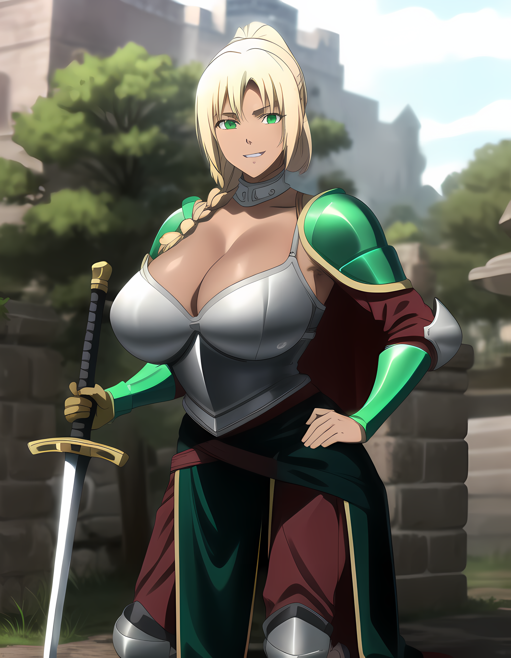 AI Art: Milf Knight by @mireille | PixAI