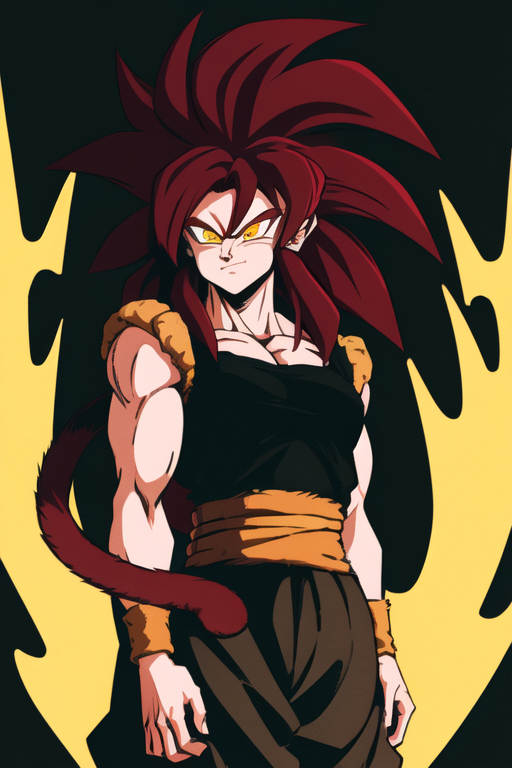 Saiyanbeast on X: Dragon Ball Z Retro 90s Art Artificial Human