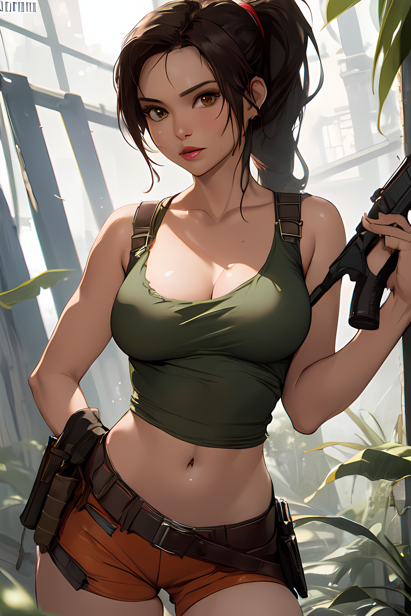 AI Art: Lara Croft by @Max Mustermann | PixAI