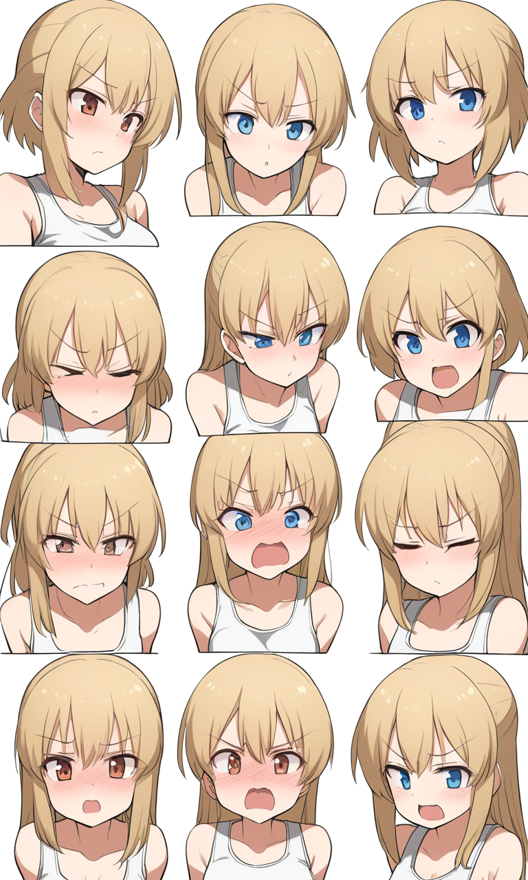 AI Art: Angry Katyusha: An Embarrassed Expression from Girls und Panzer by  @CoolCrimsonWalkerVI | PixAI