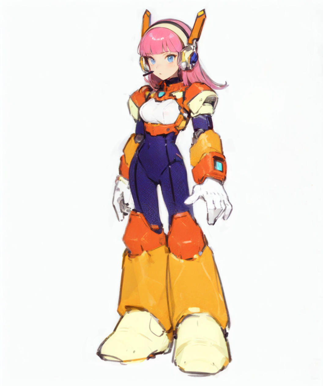 Ai Art Lora Model Navigator Megaman X Pixai