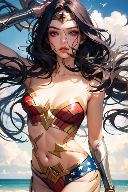 AI Art: wonder woman by @Daily Dose of Delight