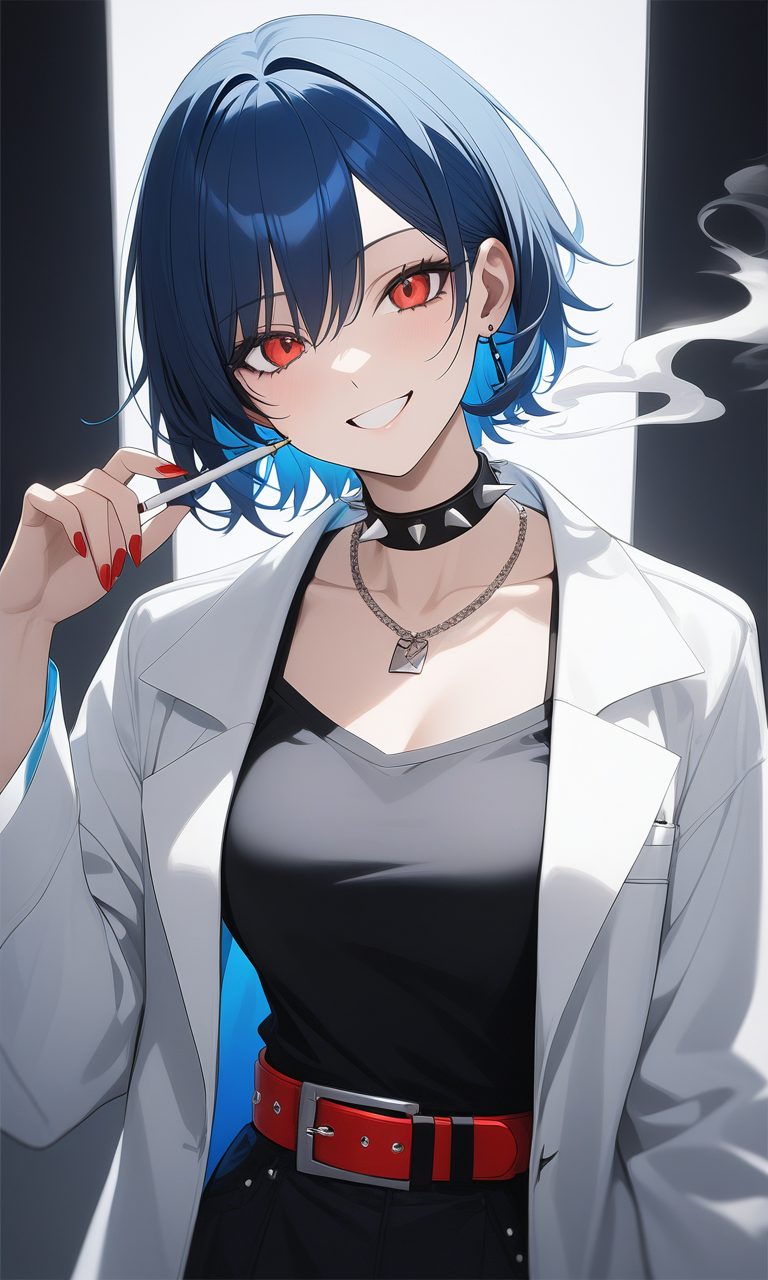 AI Art: 「ペルソナ5」 - Takemi Taeの喜び by @賢い画家様 | PixAI