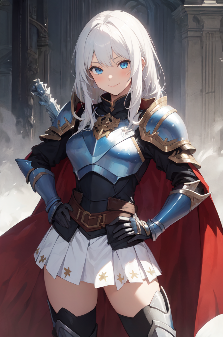 AI Art: Female Knight by @DukeZepplin | PixAI