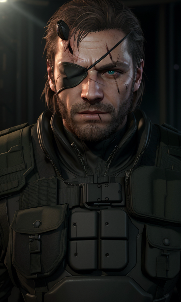 AI Art LoRA Model: Venom Snake ( Metal Gear Solid 5) | PixAI