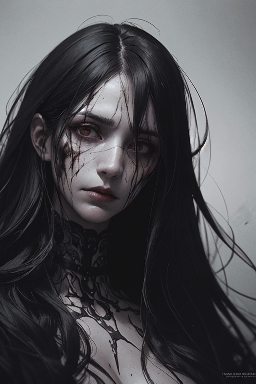 AI Art Model: Gothic lady | PixAI