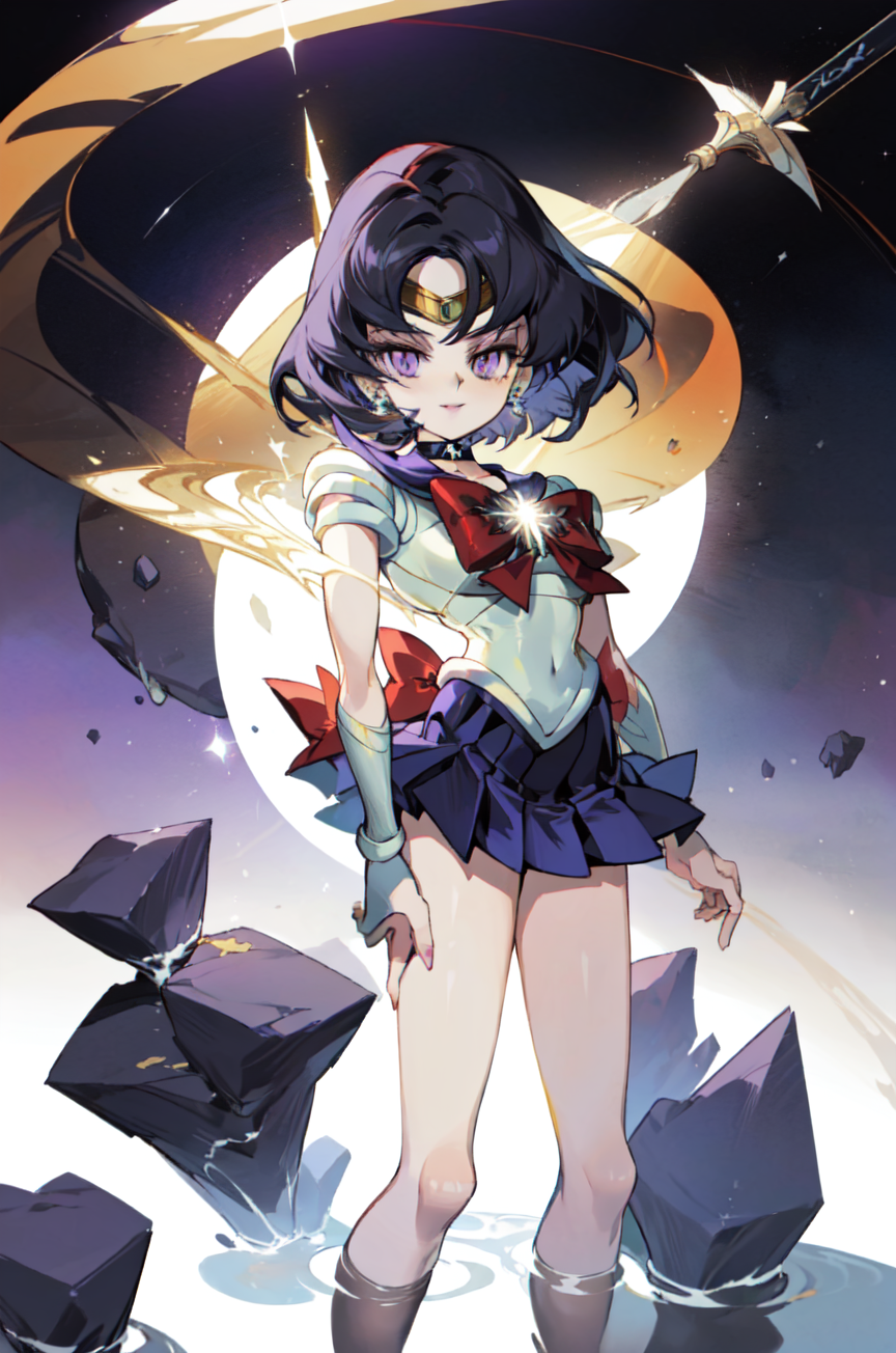 AI Art: Hotaru Tomoe in SkullGirls by @Exe | PixAI