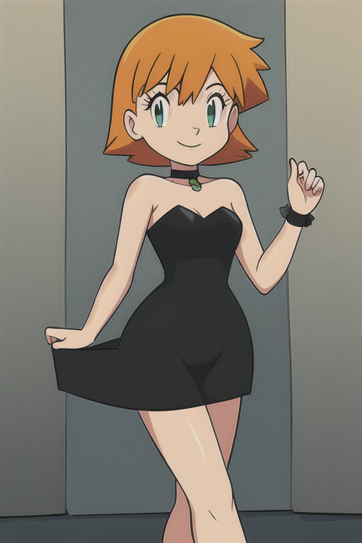 Cartoon Little Black Dress