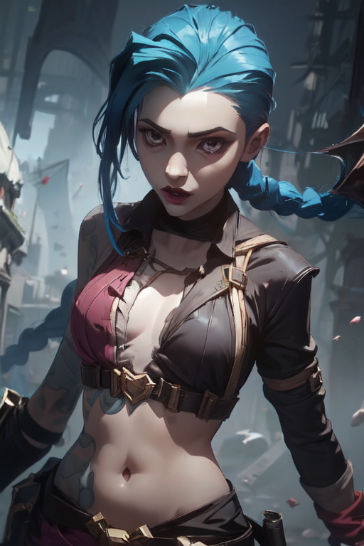 Poster Jinx - League of Legends 